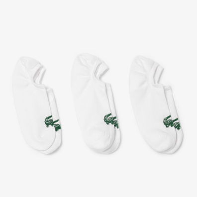 Κάλτσες Lacoste 3 Ζεύγη 3RA7872-001 Άσπρο