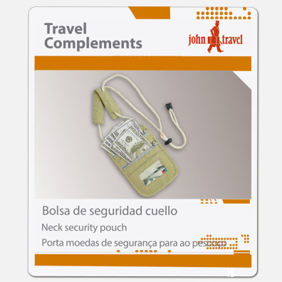 Κρεμαστό Πορτοφόλι Λαιμού John Travel 004130 Πράσινο