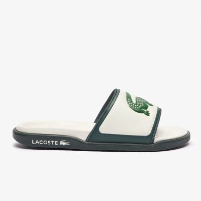Παντόφλα Lacoste Serve Slide Dual 37-47CMA0014-1Y5 Άσπρο