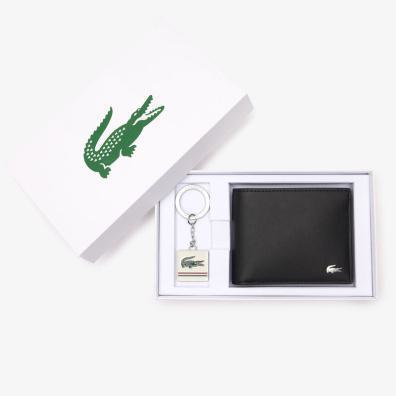 Σετ Δώρου Καρτοθήκη - Μπρελόκ Lacoste 3NH4479FG-N20 Μαύρο