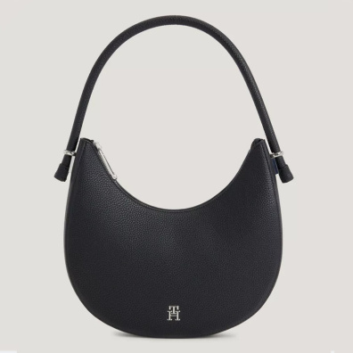 Τσάντα Ώμου Tommy Hilfiger AW0AW15211_BDS Μαύρο