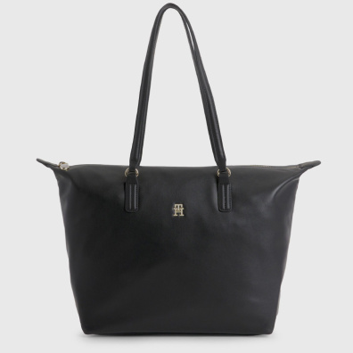 Τσάντα Ώμου Tommy Hilfiger AW0AW15856-BDS Μαύρο