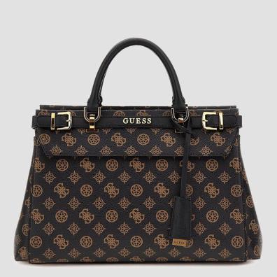 Τσάντα Χειρός Guess PZ900106-MOCHA Καφέ