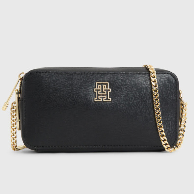 Τσάντα Χιαστί Tommy Hilfiger AW0AW15666_BDS Μαύρο