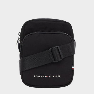 Τσαντάκι Χιαστί Tommy Hilfiger AM0AM11554-BDS Μαύρο
