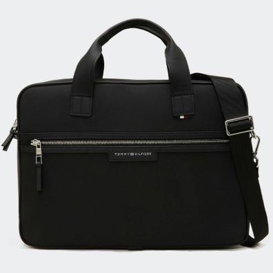 Χαρτοφύλακας Tommy Hilfiger AM0AM11836-BDS Μαύρο