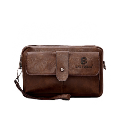 Τσαντάκι χιαστί MD-7925 - Καφέ