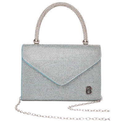 Τσάντα φάκελος clutch JH-22003 - Γαλάζιο