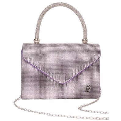 Τσάντα φάκελος clutch JH-22003 - Μώβ