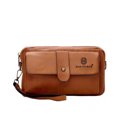 Τσαντάκι χιαστί MD-7925 - Κάμελ