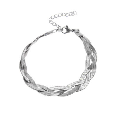 Αλυσίδα χεριού MN 4324-33 - Ασημί