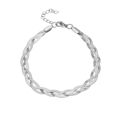 Αλυσίδα χεριού MN 4324-35 - Ασημί