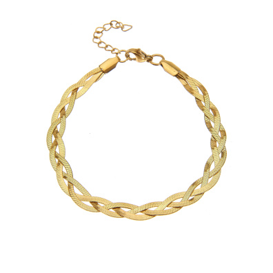 Αλυσίδα χεριού MN 4324-35 - Χρυσό