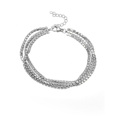 Αλυσίδα χεριού MN 4324-38 - Ασημί