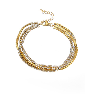 Αλυσίδα χεριού MN 4324-38 - Χρυσό