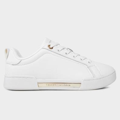 Sneaker Tommy Hilfiger Chique Court FW0FW07634F-YBS Άσπρο