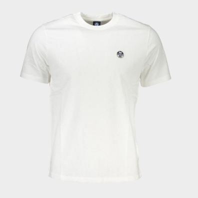 T-Shirt Polo North Sails 902831000-101 Άσπρο
