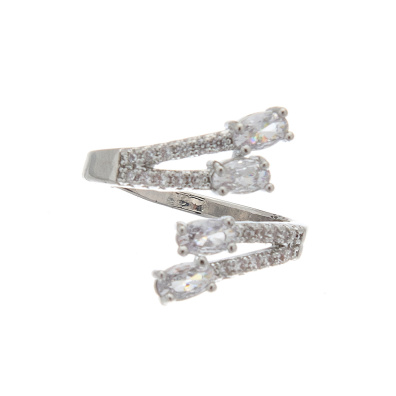 Δαχτυλίδι YK472507-A - Ασημί