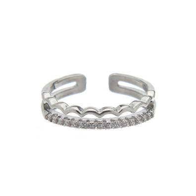 Δαχτυλίδι YK472504-H - Ασημί