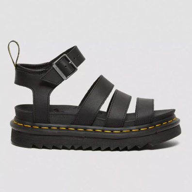 Δερμάτινα Σανδάλια Με Λουράκια Dr Marten Blaire 24235001 Μαύρο