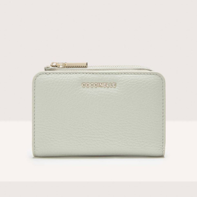 Δερμάτινο Πορτοφόλι Coccinelle E2MW511C101-G24 Πράσινο