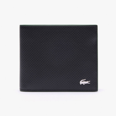 Δερμάτινο Πορτοφόλι Lacoste NH4573FW-N19 Μαύρο