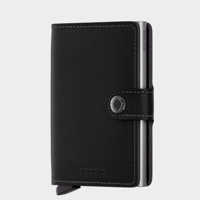 Δερμάτινο Πορτοφόλι Secrid Miniwallet Original Black Μαύρο