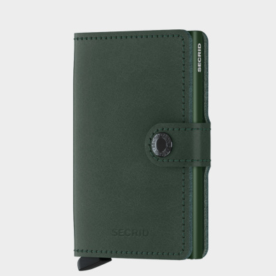 Δερμάτινο Πορτοφόλι Secrid Miniwallet Original Green Πράσινο