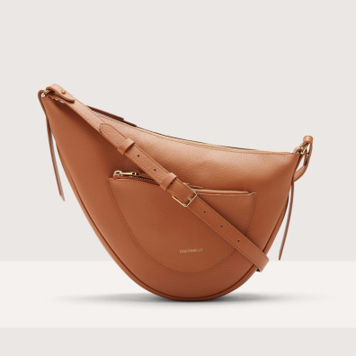 Δερμάτινο Τσαντάκι Χιαστί Coccinelle E1QDK150201-390 Ταμπά