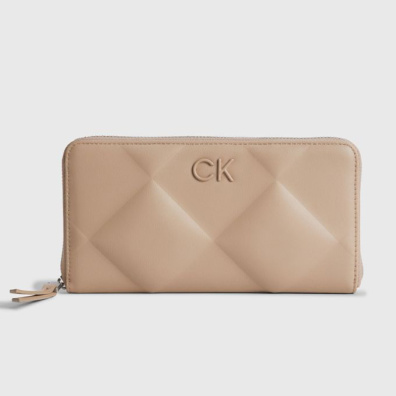 Καπιτονέ Πορτοφόλι Calvin Klein K60K610774-A04 Μπεζ