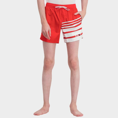 Μαγιό Σορτς Karl Lagerfeld KL20MBM03 Κόκκινο