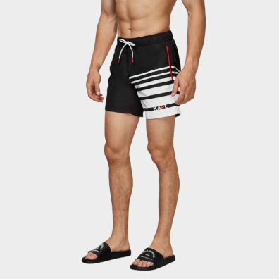 Μαγιό Σορτς Karl Lagerfeld KL20MBM03 Μαύρο