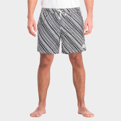 Μαγιό Σορτς Karl Lagerfeld KL20MBM09 Ασπρόμαυρο