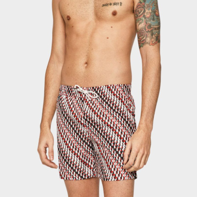 Μαγιό Σορτς Karl Lagerfeld KL20MBM09 Πολύχρωμο