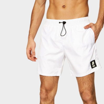 Μαγιό Σορτς Karl Lagerfeld KL21MBM01 Άσπρο