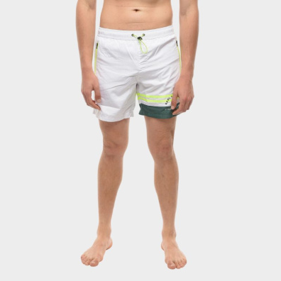 Μαγιό Σορτς Karl Lagerfeld KL22MBM05 Άσπρο