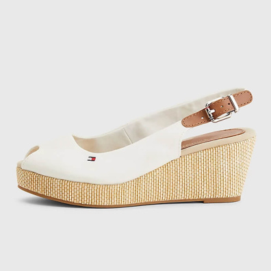 Πλατφόρμες Tommy Hilfiger FW0FW04788-YBL Εκρού