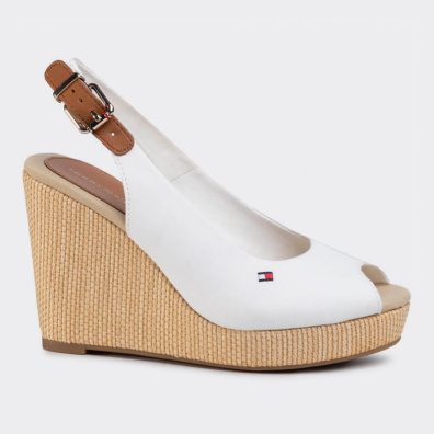 Πλατφόρμες Tommy Hilfiger FW0FW04789-YBL Εκρού