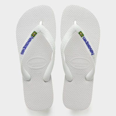 Σαγιονάρα Havaianas Brasil 4110850-0001 Άσπρο