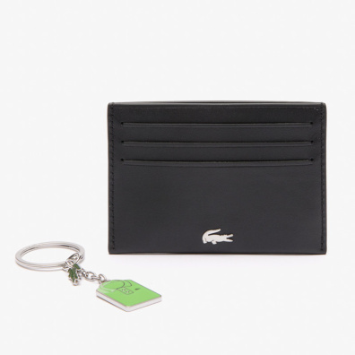 Σετ Δώρου Lacoste Καρτοθήκη-Μπρελόκ NH4406FG-N22 Μαύρο