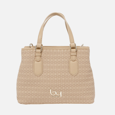 Τσάντα Χειρός Bublos BYBS19A07 Μπεζ