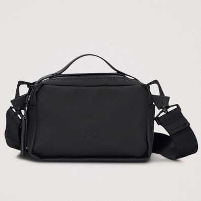 Τσάντα Χιαστί Box Bag Micro W3 Rains 14120-01 Μαύρο