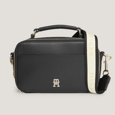 Τσάντα Χιαστί Tommy Hilfiger AW0AW15689-BDS Μαύρο