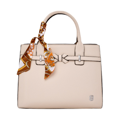 Τσάντα χειρός QR-23909 - Μπέζ