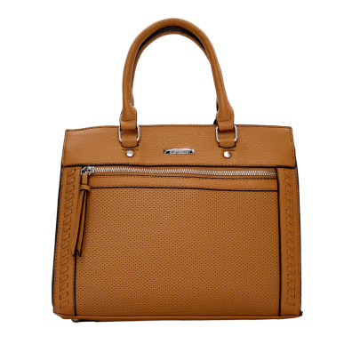 Τσάντα χειρός QR-23962 - Κάμελ