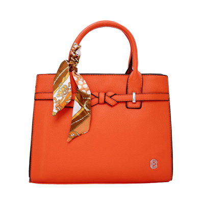 Τσάντα χειρός QR-23909 - Πορτοκαλί