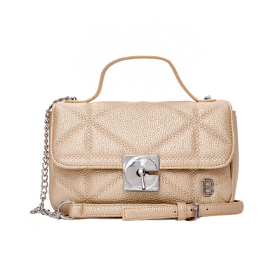 Τσάντα χιαστί με αλυσίδα-SW8951 - Χρυσό