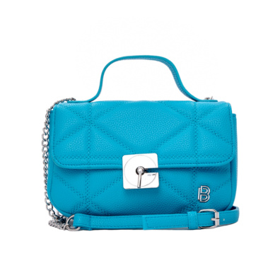 Τσάντα χιαστί με αλυσίδα-SW8951 - Μπλέ