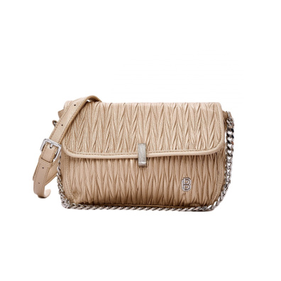 Τσάντα ώμου με αλυσίδα BS23227 - Χρυσό