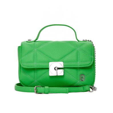 Τσάντα χιαστί με αλυσίδα-SW8951 - Πράσινο